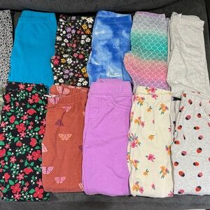 Colorful Patterned Leggings Set